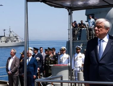 Βίντεο από την επιθεώρηση του Στόλου από τον Πρόεδρο της Δημοκρατίας